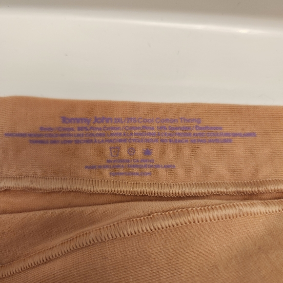 Tommy John Cool Cotton and Second Skin Thongs Size 2XL Set of 2 - Picture 3 of 5